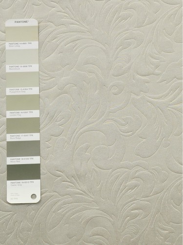 QY3163C Murrumbidgee Embossed Reflective Floral Custom Made Curtains (Color: Moonstruck)