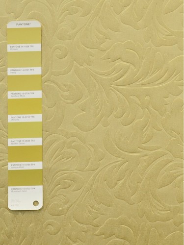 QY3163C Murrumbidgee Embossed Reflective Floral Custom Made Curtains (Color: Olivenite)
