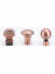 QYR09 28mm diameter Hayward Red Bronze Steel Curtain Rod Set With Ball And Square Finial  