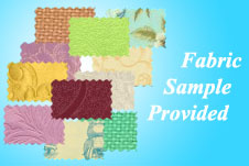 We provide fabric sample for you check the handle